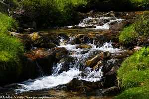ruisseau descendant le vallon de la Braisse