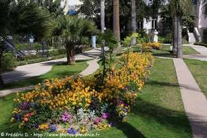 le jardin de la villa Masséna de Nice