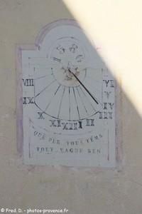 cadran solaire de Brignoles