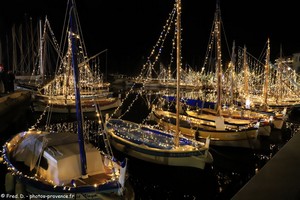 illuminations &agrave; Sanary-sur-Mer