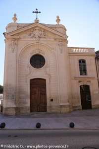 la chapelle de l'Hôtel Dieu à Cavaillon