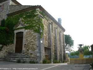 église de Gignac dans le Vaucluse