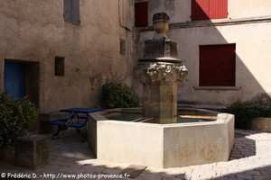 la fontaine du Rossignol de Mazan