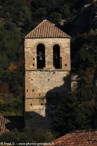 clocher de l'église Val Romigier