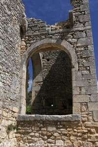 ruines du château médiéval d'Oppède-le-Vieux